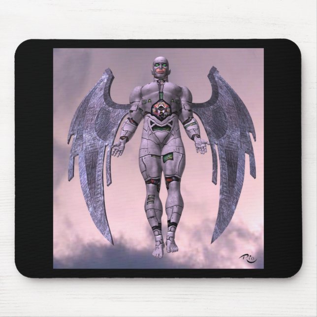 Tapis De Souris Cyber-Angel Mousepad (Devant)