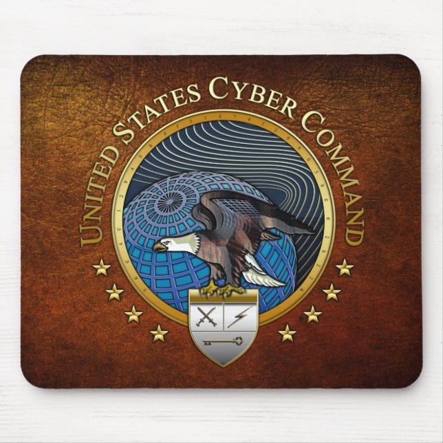 Tapis De Souris Cyber-commandement américain (Devant)