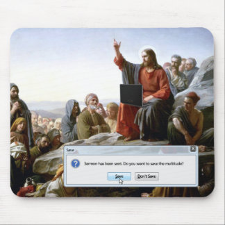 Tapis De Souris Cyber Sermon drôle