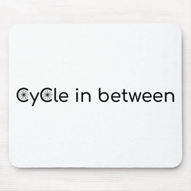 Tapis De Souris Cycle entre (Devant)