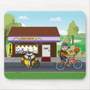 Tapis De Souris Cycles Hootin'