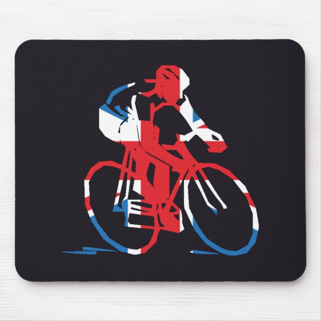 Tapis De Souris Cyclisme au Royaume-Uni (Devant)