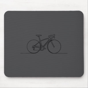 Tapis De Souris Cyclisme minimaliste à vélo, cycliste Mountainbi