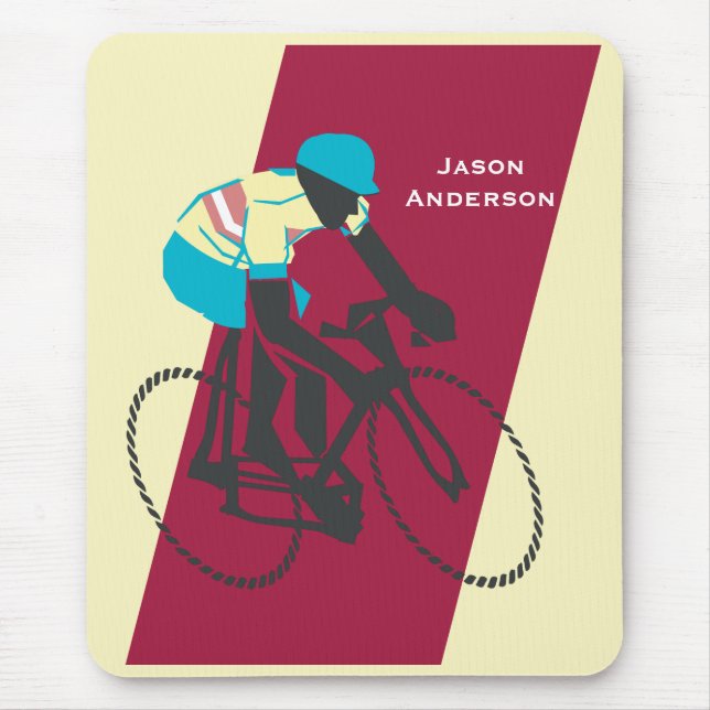 Tapis De Souris Cycliste n° 2 (Devant)