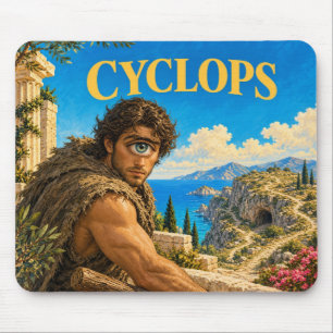Tapis De Souris Cyclope, Monstre de Fantasy Gothique