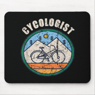 Tapis De Souris Cycologue Funny Bicycle Cyclisme Cadeau Vintage