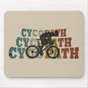 Tapis De Souris Cycopath drôle vélo