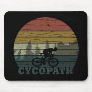 Tapis De Souris Cycopath - Vélo de Montagne - Cyclisme Drôle