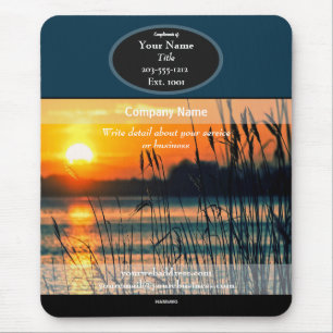 Tapis De Souris Cygne blanc Mousepad promotionnel - HAMbyWG