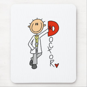 Tapis De Souris D est pour docteur