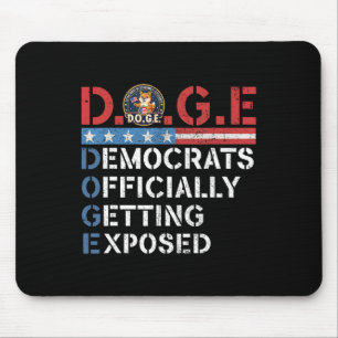Tapis De Souris D.o.g.e Doge Département de l'Efficacité du Gouver