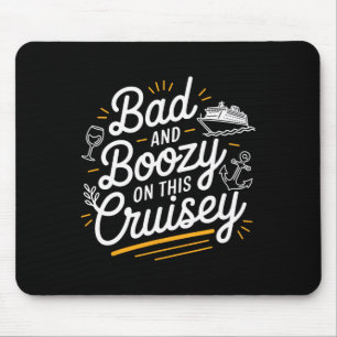 Tapis De Souris D Soûlardie Sur Ce Voyage De Croisière Drôle