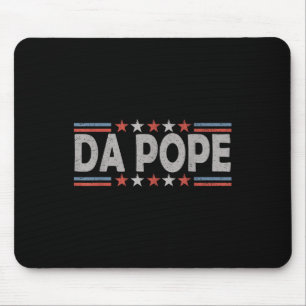 Tapis De Souris Da Pape Leo Xiv Patriot Américain - Funky Catholiq