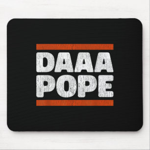 Tapis De Souris Daaa Pope - Drôle Habemus Papam Chi Leo Xiv Chicag