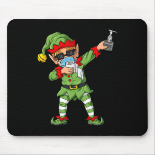 Tapis De Souris Dabbing Elf Famille Correspondant Noël Garçons Fil