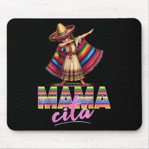 Tapis De Souris Dabbing Mexican Poncho Sombrero Cinco De Mayo Mama