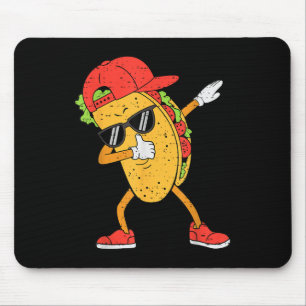 Tapis De Souris Dabbing Tacos Dab Cinco De Mayo Mexicains Garçons 