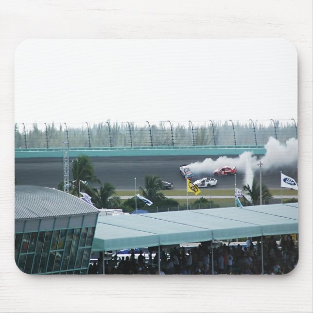 Tapis de souris d'accident de Nascar (Devant)