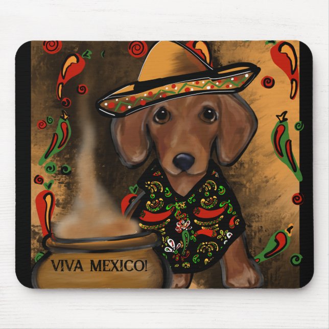 Tapis De Souris Dachshund         (Devant)