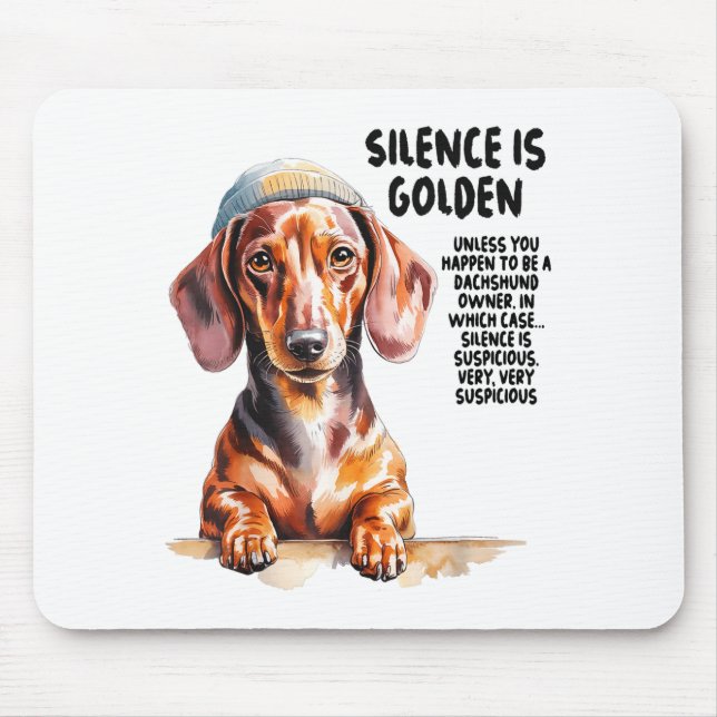 Tapis De Souris Dachshund Ideas For Women &amp; Novelty Miniature  (Devant)