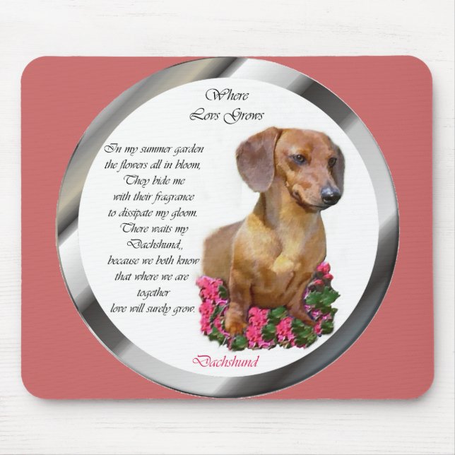 Tapis De Souris Dachshund Lovers Doxie (Devant)