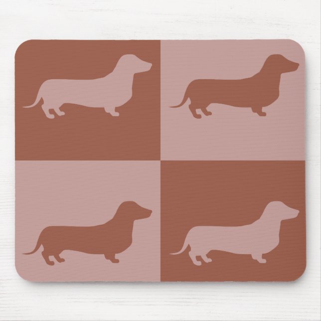 Tapis De Souris Dachshund Mousepad (Devant)