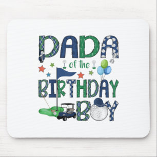 Tapis De Souris Dada De L'Anniversaire Garçon Trou Dans Un Amoureu