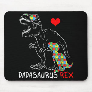 Tapis De Souris Dadasaurus Rex Autism