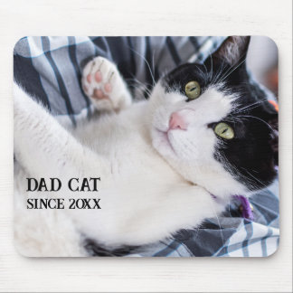 Tapis De Souris Daddy cat since Photo cute cat