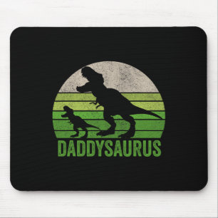Tapis De Souris Daddy Dinosaur Daddy Daddy Funny Fête des pères Ca