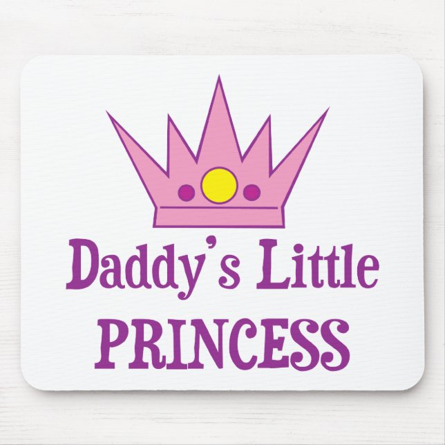 Tapis De Souris Daddy Little Princess (Devant)