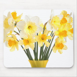 Tapis De Souris Daffodiques dans un Vase Mousepad