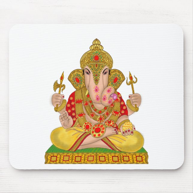 Tapis De Souris Dagduseth Ganesha Souris (Devant)