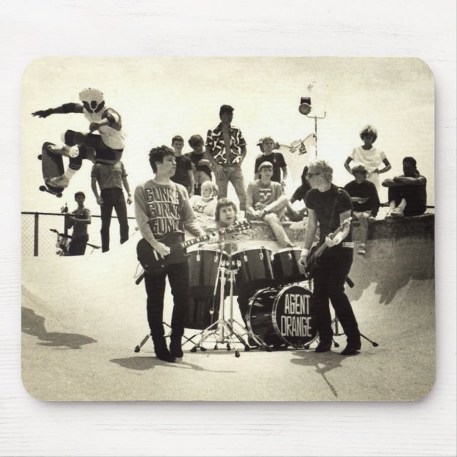 Tapis de souris d'Agent Orange "SkateVisions" (Devant)