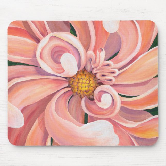 Tapis De Souris Dahlia Pad Peach (Devant)
