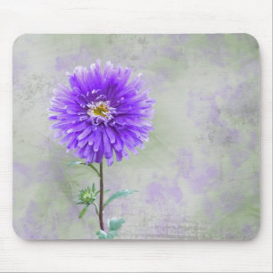 Tapis De Souris Dahlia violet