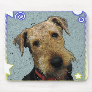 Tapis de souris d'Airedale