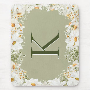 Tapis De Souris Daisées Rustiques