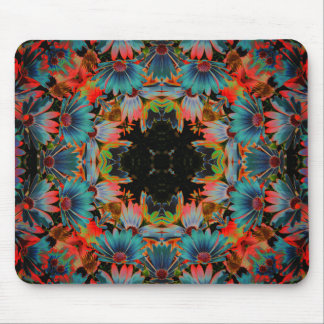 Tapis De Souris Daisies africaines Abstraites Floral Art
