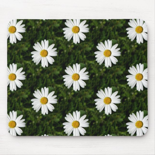 Tapis De Souris Daisy Bloom sans couture motif + vos idées (Devant)