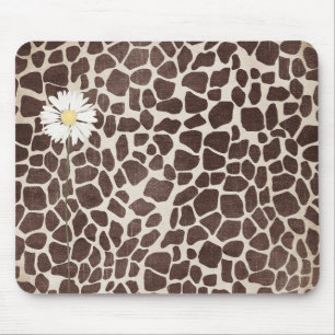 Tapis De Souris Daisy on Giraffe Print