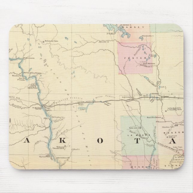 Tapis De Souris Dakota 2 (Devant)