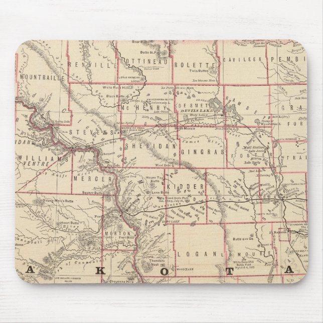 Tapis De Souris Dakota 3 (Devant)