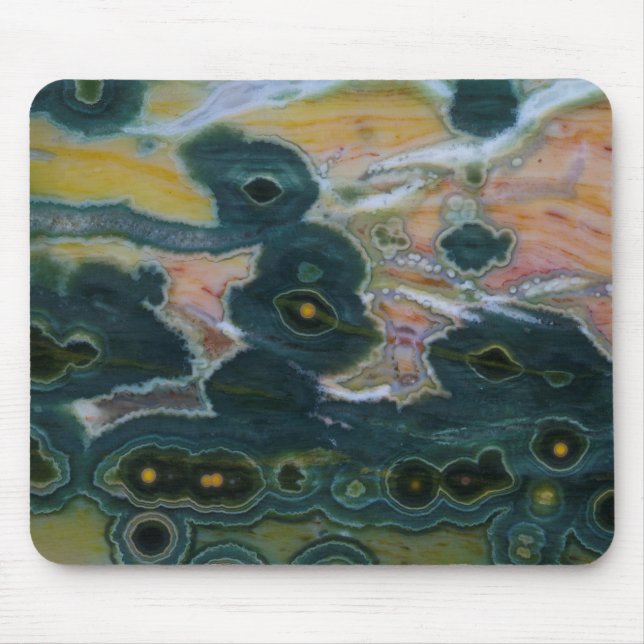Tapis De Souris Dalle de Jasper Océan (Devant)