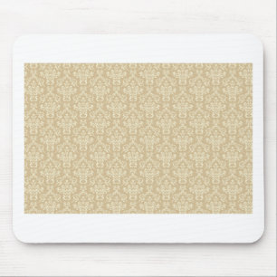 Tapis De Souris Damas couleur crème
