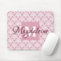 Damas en dentelle blanche sur Dusty Nom du Rose et