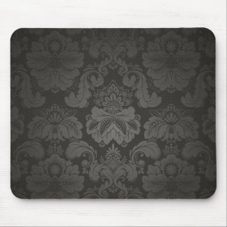 Tapis De Souris Damas noir élégant