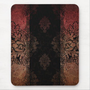 Tapis De Souris Damassé gravée par cru Mousepad