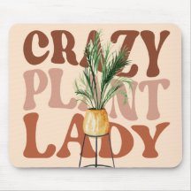Dame de la plante rétro aquarelle plantes typograp