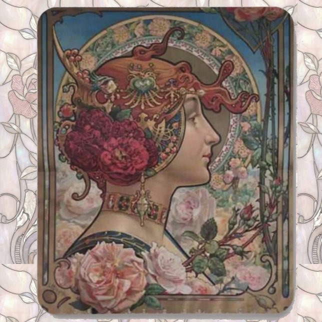 Tapis De Souris Dame des roses (Créateur téléchargé)